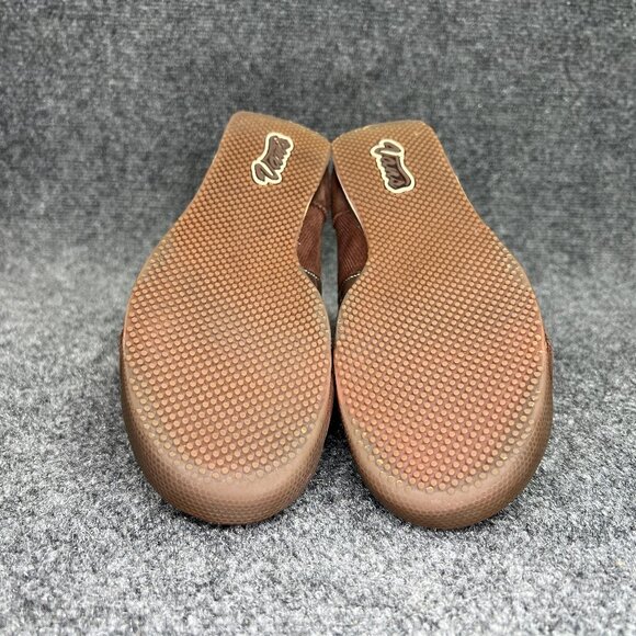 Vans Dabney Shoes Women's Size 8 Brown Suede Corduroy Low Lace Y2K Retro Sneaker - Picture 15 of 16